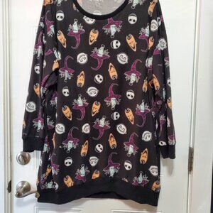 Disney Nightmare Before Christmas Sleep Shirt size 3X